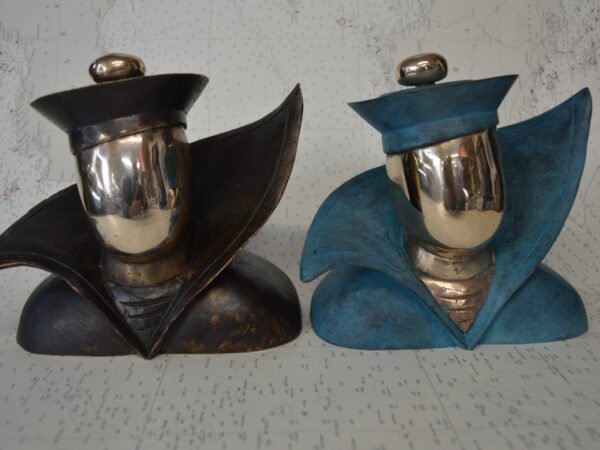 Bronze d'art Marin dans le vent