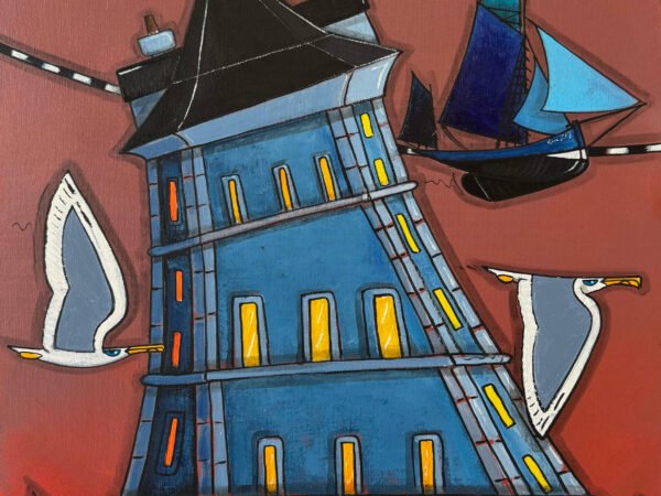 La tour Vauban et le langoustier de Camaret