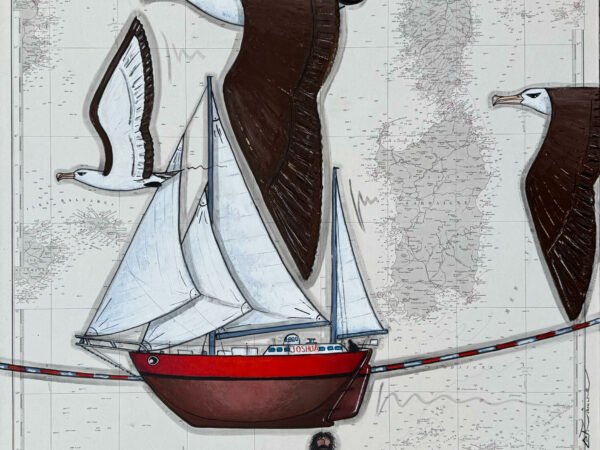 Moitessier et Joshua partent de Toulon