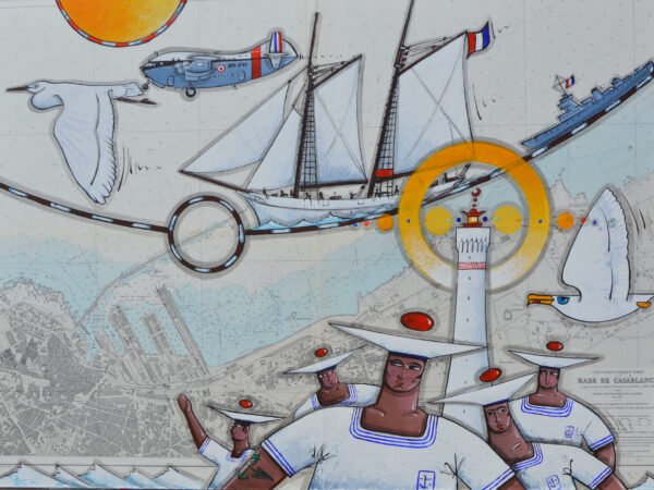 Voilier FNFL, Notre-Dame d’Etel à Casablanca