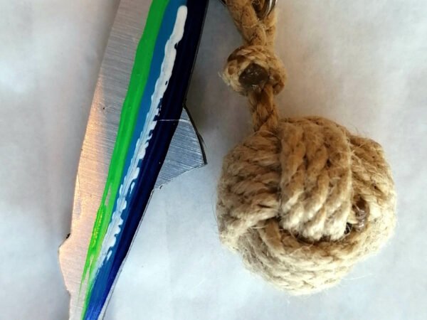 Porte clé pomme de touline