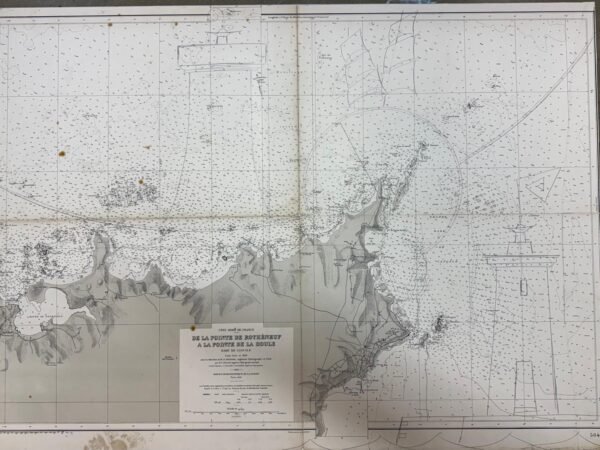 Carte marine - les abords de Cancale