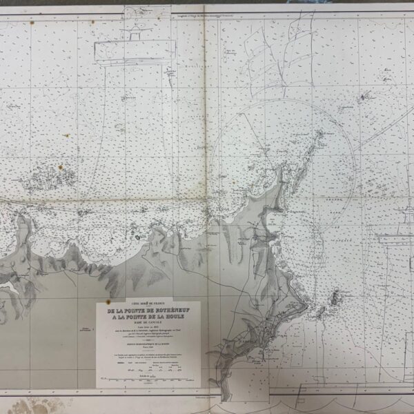 Carte marine - les abords de Cancale