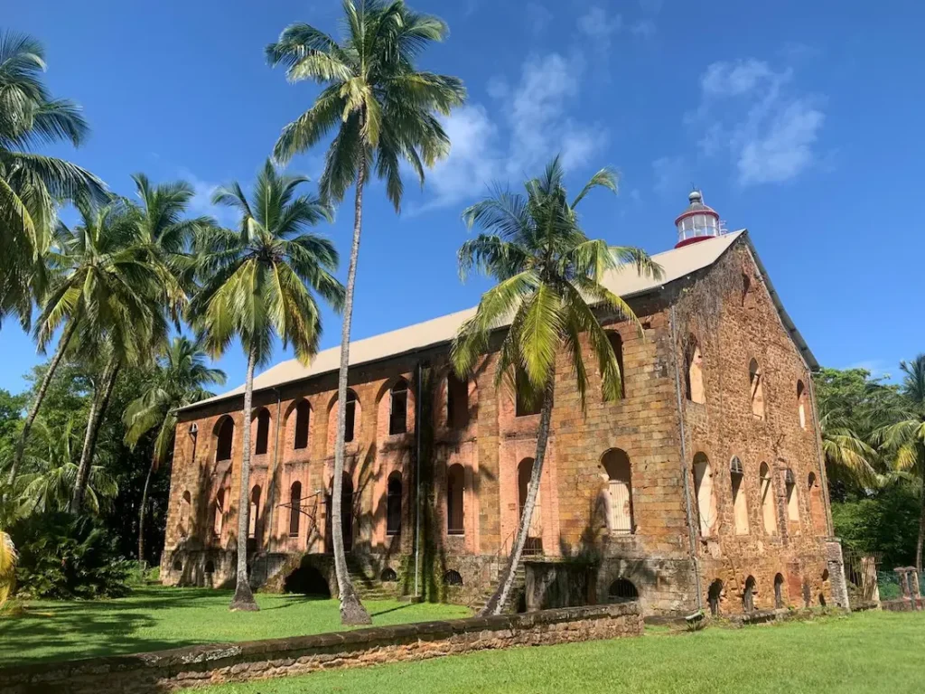 Les batiments du Bagne guyane