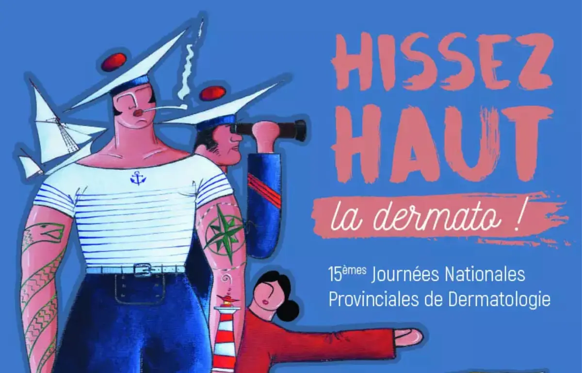 affiche salon dermato
