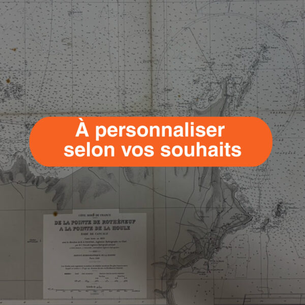 carte marine personnalisable