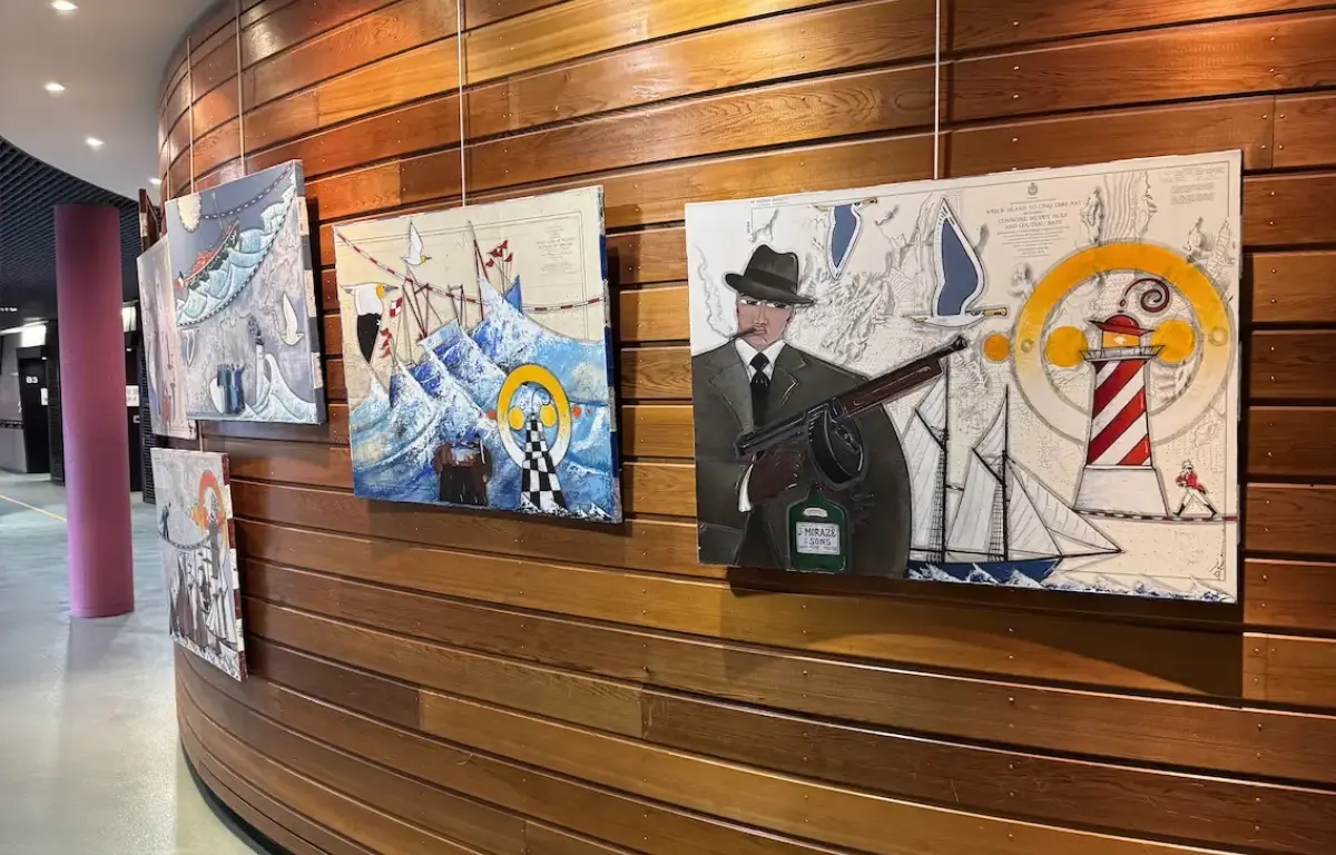 exposition au collège Penn Ar C'hleuz