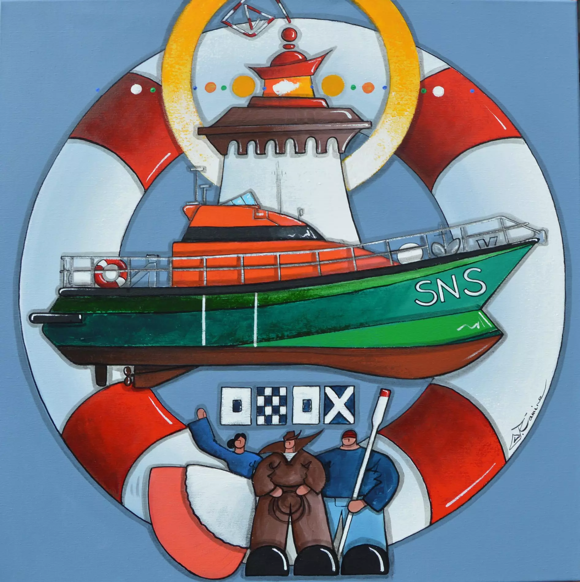 SNSM-peinture-ramine