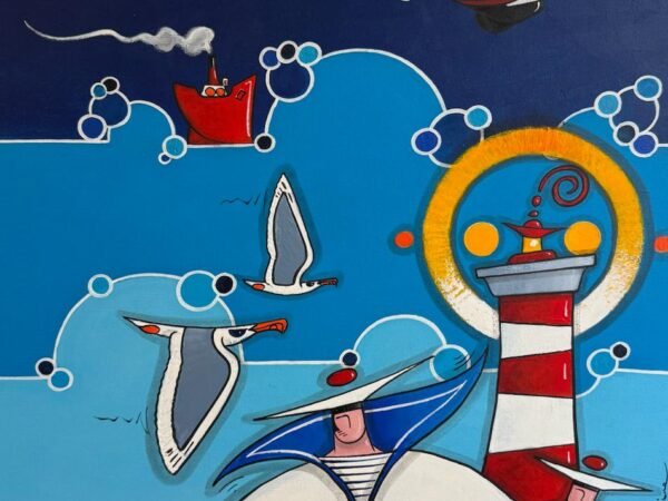 Marins sous le ciel bleu