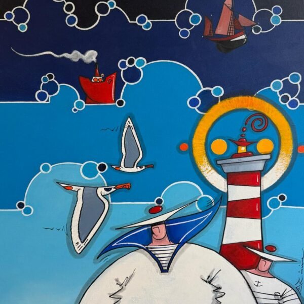 Marins sous le ciel bleu