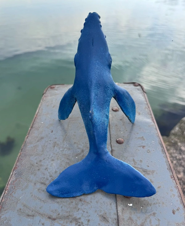 Sculpture Bronze art Baleine #2