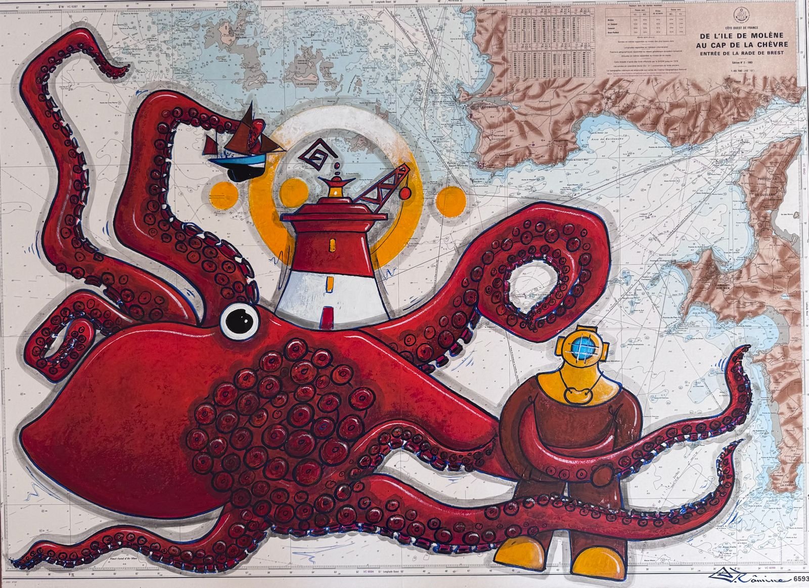 coquiller kraken au phare des pierres-noires