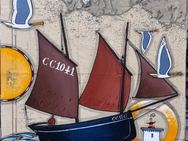 Peinture Chaloupe sardinière de Concarneau