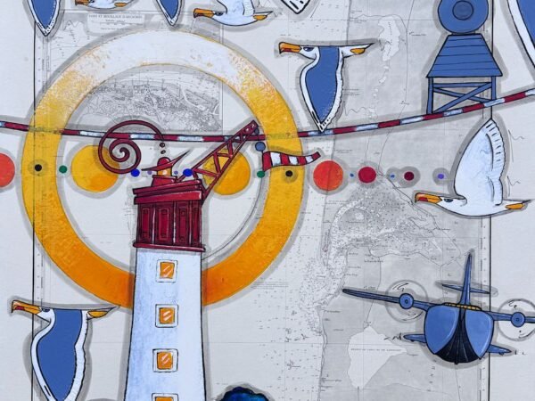 Peinture Le phare du Cap Ferret